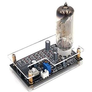 DollaTek Magic Eye 6E2 EM87 Buisvoorversterker Audiopegelweergave VU-meter, muziekspectrum