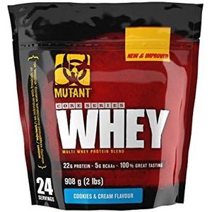 Mutant Mutant Whey, Cookies & Cream, 2Lbs / 0.90Kg