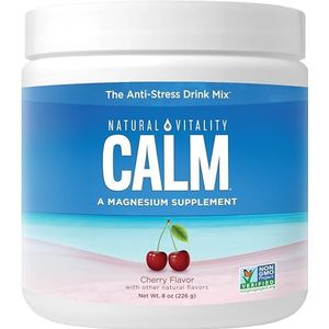 Natural Vitality Calm Magnesium Powder, Cherry - 226g
