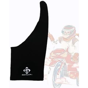 GAOMON handschoen met één vinger - gratis maat antifouling kunstenaar tekening lycra handschoen voor grafische tablet pen display en lichttafel, zwart