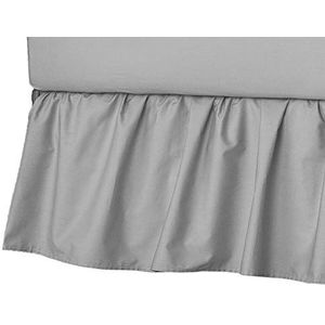 American Baby Company 100% natuurlijk katoen percal draagbare mini wiegrok, grijs, zacht ademend, voor jongens en meisjes