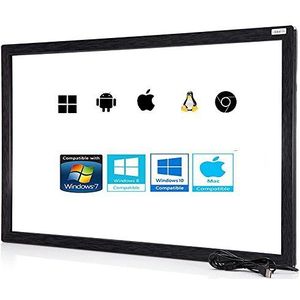 Chengying 82 duim 10 punt multi-touch infrarood touch frame, ir touch panel, infrarood touch screen overlay