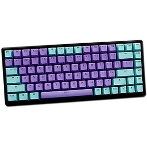 Keycaps, PBT Keycaps 84 Keys 2-Kleur Backlight Gaming-Keycaps Mechanisch Toetsenbord Keycap Voor AKKO 3108 / RK S84 Toetsenbord Pokertoetsen