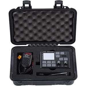 FX-4C HF SDR Transceiver 10W amateur radio SSB CW AM FM TX 3.5M-29M Hz RX 500K HZ-50MHZ Hoge prestaties(Nero)