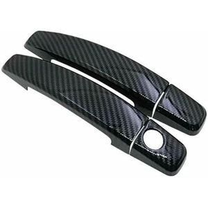 Voor Chevrolet Aveo voor Sonic voor Barina voor T300 2012-2020 Koolstofvezel deurgreephoes Auto externe accessoires stickers