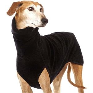 Herfst en winter warme windhond labrador herder kleding voor grote honden hemd hoge hals pullover stretch fleece trui voor honden vest jas voor huisdieren