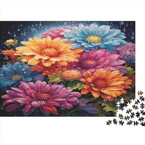 Butterflies Puzzel Gaming Vierkante Mooie Bloemen Puzzels voor Volwassenen Tieners, Houten Puzzel Home Decoratie Puzzels Spel 1000 Stuks (75 x 50 cm)