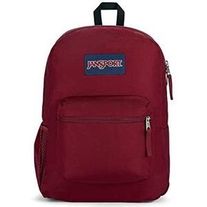 JanSport Cross Town Rugzak, Russet Red, One Size