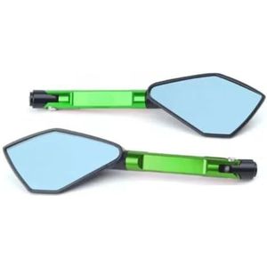 Motorfiets Achteruitkijkspiegels Achteruitkijkspiegel Reflector Spiegel Achteruitkijkspiegel Voor Kawasaki Z650 Z750 Z800 Z1000 Z900 ER-6N ER-6F(GROENTE)