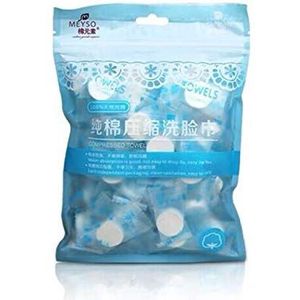 Ruihua - Gecomprimeerde FaceTowels - 50 Stuks - Niet-geweven Stof - Mini Handdoek