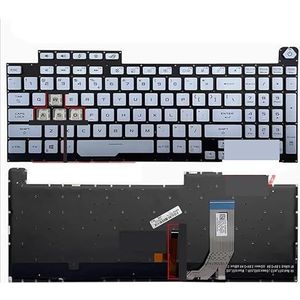 VS voor ASUS voor ROG voor Strix G712 S7D G732 G731/GT/GU/GV/GW G712L G712V G732L G732G G732GU Laptoptoetsenbord(Silver Backlight US)