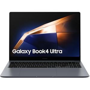 Samsung Galaxy Book4 Ultra NP960XGL-XG2ES laptop Intel Core Ultra 9 185H 40,6 cm (16") Touchscreen WQXGA+ 32 GB LPDDR5x-SDRAM 1 TB SSD NVIDIA GeForce RTX 4070 Wi-Fi 6E (802.11ax) Windows 11 Home Grijs