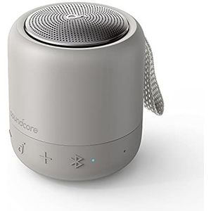 Anker Soundcore Mini 3 Bluetooth-luidspreker Speaker, BassUp- en PartyCast-technologie, USB-C, Waterdicht IPX7 en aanpasbare EQ