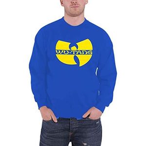 Wu-Tang Clan Sweatshirt katana Band Logo nieuw Officieel Unisex Blauw XL