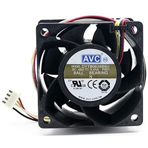 Original DYTB0638B8U 6038 48V 0.41A 6CM 4-wire switch cooling fan