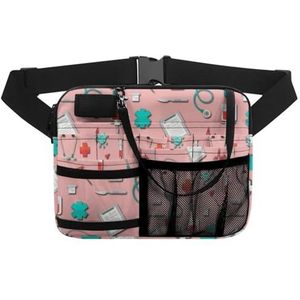 Verpleegster heuptasje verstelbare taille riem heuptasjes voor vrouwen taille zakje stethoscopen duurzame noodbenodigdheden verpleging organisator riemzakken. voor arts, verpleegkundige, Kbb3530bz41,