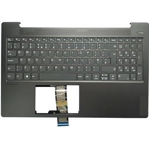 Voor Lenovo voor ideapad 5 15IIL05 15ARE05 15ITL05 15ALC05 Russisch/VS/VK/Frans/Spaans laptoptoetsenbord voor Palmrest Cover Case(Metal gray UK)