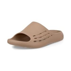 ECCO Unisex-Adult Cozmo Geperforeerde Slide Sandaal, Nude, 4-4.5 Vrouwen/1-1.5 Heren, Naakt, 4-4.5 Women/1-1.5 Men