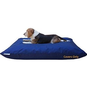 dogbed4less Do It Yourself DIY huisdier bed kussen dekbed 1680 nylon duurzame hoes en waterdichte interne hoes voor hond/kat op grote 48 ""X29"" blauwe kleur - Alleen hoezen