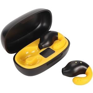 5.3 Oorbel-oordopjes, Stereo Surround-geluid Open Oorclip-hoofdtelefoon Multifunctioneel Lange Batterijduur Laag Vermogen voor Sport voor Dagelijks Gebruik (Zwart)