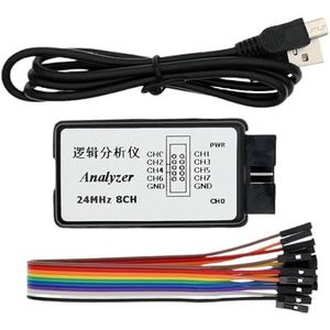 Logisch analyseapparaat USB SCM 24MHz 8 kanalen 24M/seconden debugger voor ARM FPGA Logic 24M 8CH