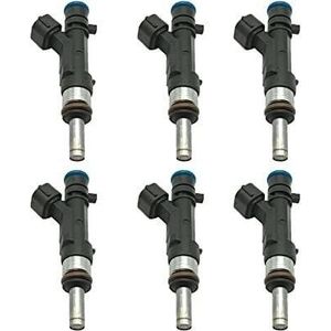 Brandstofinjectoren 6 stuks brandstofinjectoren OE 0280158053 voor A6 C6 2004-2008-2011 voor 2.4L V6 06E133551 brandstofinjectoren auto-injector
