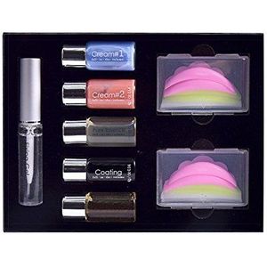 Fall In To The Volume Lash Lift volledige kit, Eyelash Perm Kit, Lash Curling, Effective Economical Lash Lifting with Whole Tools, Semi-Permanent Curling Perming Wave Suitable For Salon (Perming Cream #1)