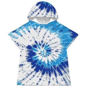 LOMTRATS Sneldrogende Surf Poncho Veranderende Handdoek Robe Hoodie voor Kinderen,Microfiber Zwemmen Strand Surfen Duiken Thuis Warmwaterbronnen Badparka