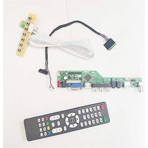 Voor N133B6-L23/L24 1366* 768 VGA+HDMI+AV+USB+RF 13.3 inch LVDS 40Pin WLED notebook PC T.V53 screen controller drive board DIY kit (N133B6-L23)