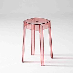 yoakaiax 6 Pcs Stackable Classroom Stools Plastic Stools Nest Stools