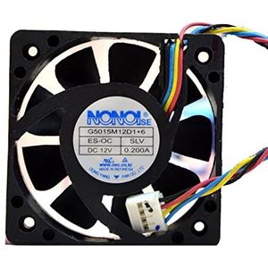 50mm fan G5015M12D1+6 12V 0.2A 50 * 50 * 15mm 4pin PWM Car Audio Cooling Fan