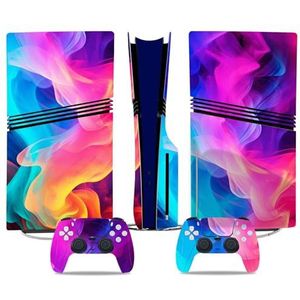 Voor PS5 PRO Skin Digital Edition Console En Controller Vinyl Cover Skins Wraps Krasbestendig, Compatibel Met Voor PS5 Digital Edition Pro 73660 Geen Schuimvorming Bubbelvrij