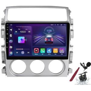 Android 15 Autoradio voor S-uzuki Liana (2004-2008) 9 inch 2K touchscreen 2000 * 1200 Android Head Unit multimedia speler met Carplay, GPS Navi, BT, 5G WiFi, DSP, SWC,K5 pro plus