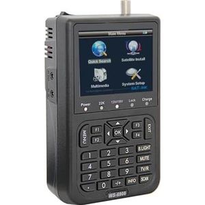 Digitale satellietzoeker WS-6908 3,5 LCD DVB-S digitaal satellietsignaal WS 6908 satellietzoekermeter voor het aanpassen van de satelliet-tv-schotel