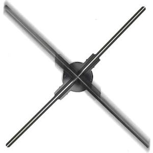 100cm holografische ventilator 1184 LED wifi audio-ondersteuning DIY video tekstweergave vakantiesfeer AD licht 3D-projector Hoge helderheid
