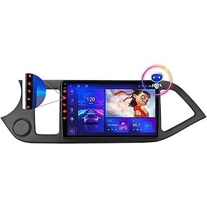 Autoradio Multimediaspeler Navigatie Stereo Video FM Eenvoudig Te Installeren(T10-1 Cam 4G 32G)