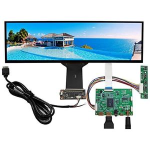 VSDISPLAY 12,6 Pouces 1920x515 NV126B5M-N41 EDP IPS Moniteur à écran Tactile et 2 Mini Carte contrôleur