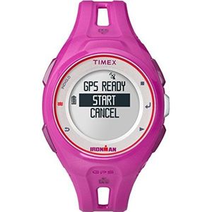 Timex Ironman Run X20 GPS - sporthorloges (hars, roze, ingebouwd, lithium-ion (Li-Ion), hars)