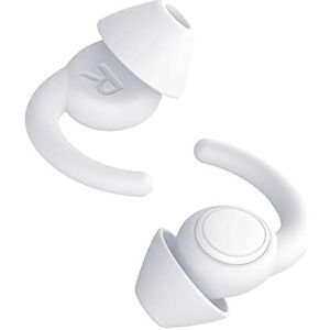 Afflatus Oordopjes voor Kinderen (Leeftijd 10+), Oordoppen voor Kleine Gehoorgangen, Comfortabele en Herbruikbaar, voor Ruisonderdrukking Gehoorbescherming en Snurken (Lichtgrijs-Klein)