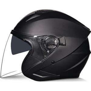 Open Motorhelm Met Zonneklep. Helm Voor Op De Weg. DOT/ECE-Goedgekeurde Scooter- En Motorcrashhelmen. Jet- En Motorhelmen Voor Choppers, Bromfietsen En Elektrische Fietsen. Helm 1,XXL