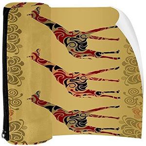 Potlood Case Pen Tas Houder met Rits Coin Organizer Tassen Make-up Cosmetische Pouch voor Vrouwen Tiener Meisjes Jongens Kinderen, Afrika