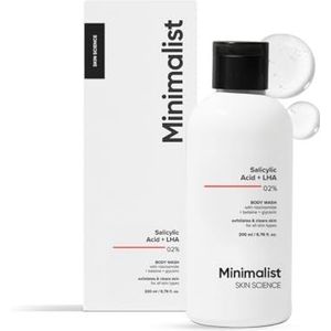 Minimalist - Salicylzuur + LHA 2% - Douchegel - 200 ml