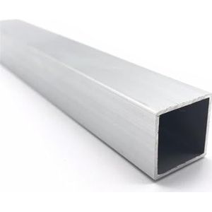 Aluminium rechthoekige buis, 6061 Aluminium vierkante buis 20x20x(1-3) mm for autoframe, fietsendrager en scheidingswand(20x20x3mm 500mm)