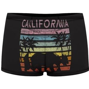 California Bear Heren Boxer Slips Sexy Shorts Mesh Boxers Ondergoed Ademend Onderbroek Thong