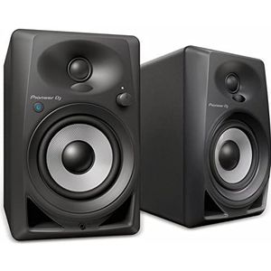 Pioneer DJ DM-40BT Bluetooth studiomonitoren, zwart