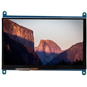 Professioneel lcd-touchscreen, 17,8 cm (7 inch), HDMI, 1024 x 600, ultra-HD-display, capacitief touchscreen, display