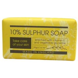 The English Soap Company 10% sulphur zeep 200 g