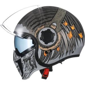 Volledige Gezichtsmotorhelm Met Vizier Modulaire Helm DOT/ECE Goedgekeurde Crashhelmen Straattouring Motorhelm Voor Mannen En Vrouwen I,M/53-54CM