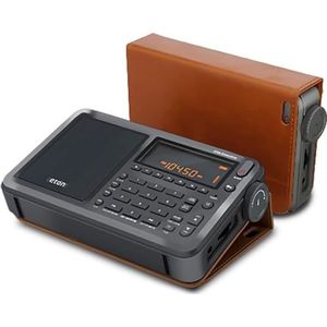 Eton E1 Draagbare digitale roestvrij staal draagbare radio - draagbare radio's (draagbaar, digitaal, 87,00-108,00 MHz, 520-1710 kHz, 1711-29995 kHz, 10,1 cm)