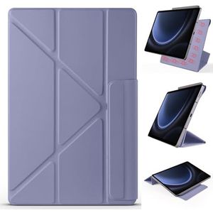 For Xiaomi Pad 6 Pro 12.4""(2024),Magnetic Attachment Slim Trifold Cas Auto Wake/Sleep,Multi-Viewing Angles,Slim Light Shell Cover for Xiaomi Pad 6 Pro 12.4""(2024)(Mor)